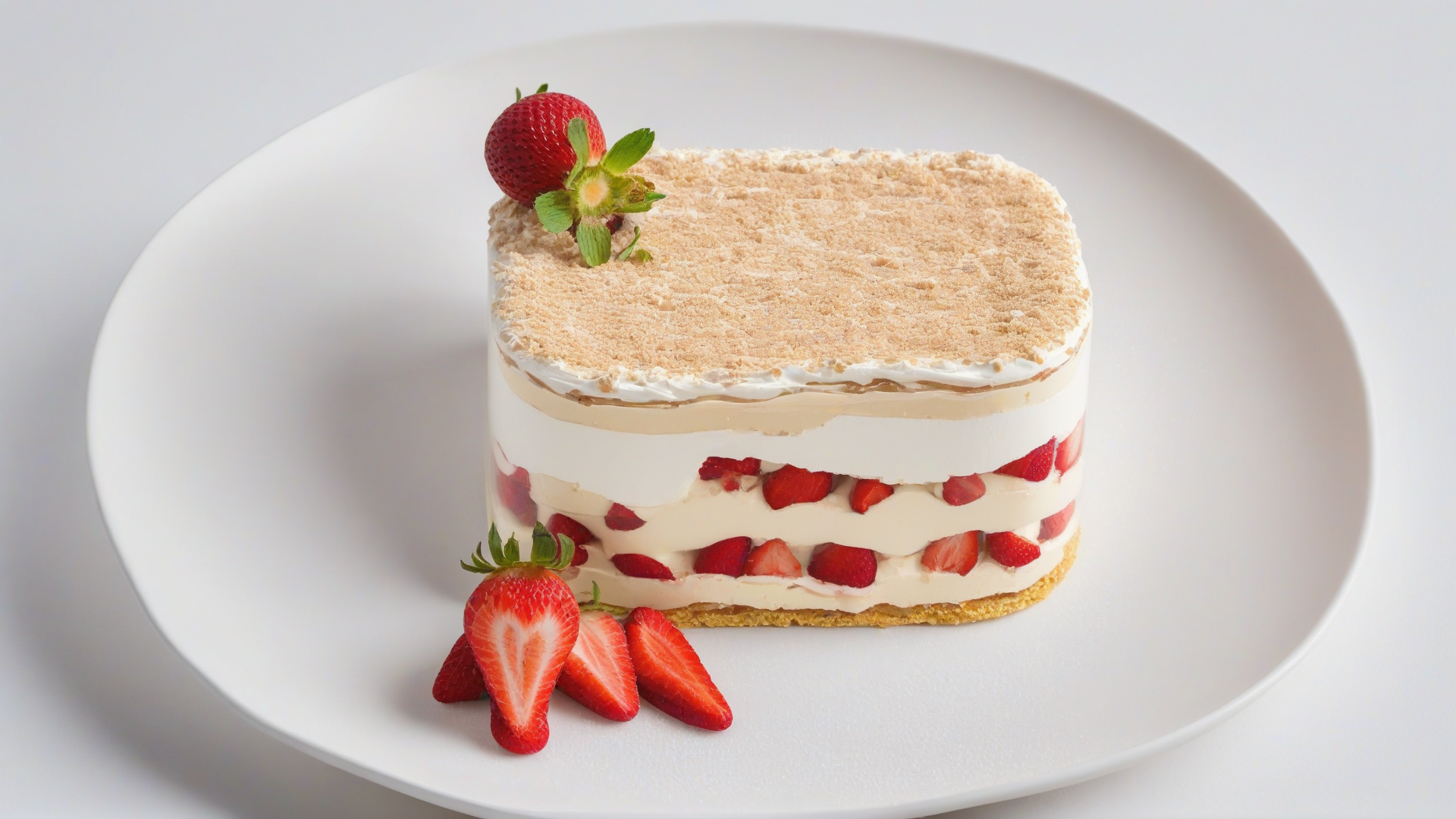 tiramisù alle fragole senza uova